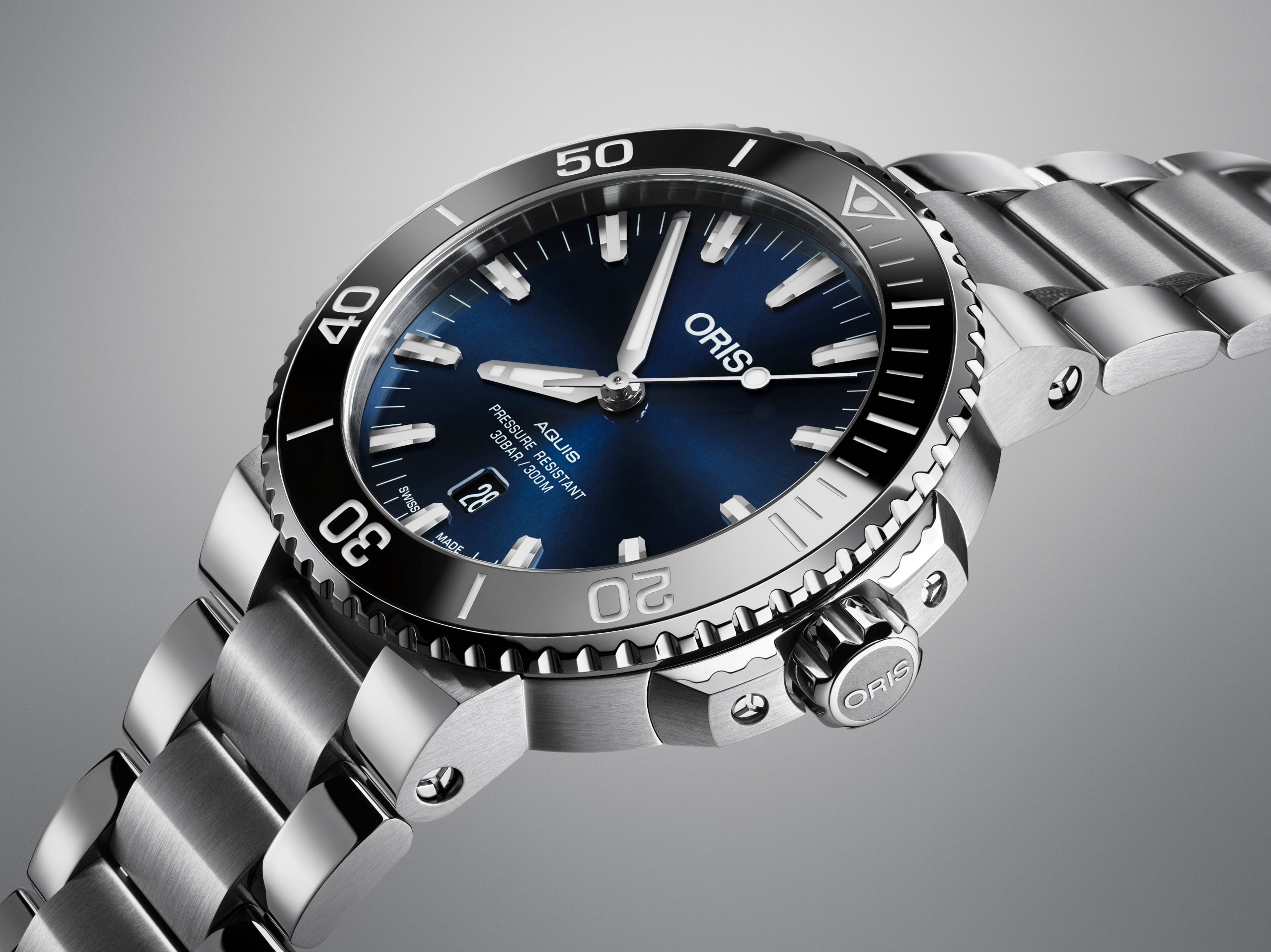 erika⁂売り切りセール中様　CABaNCDライトブルーs オリス x ブレスネット - 01 733 7730 4137-07 8 24 05PEB | Oris